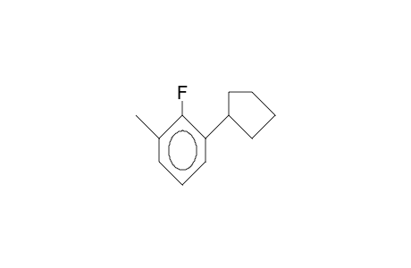 Benzene, 1-cyclopentyl-2-fluoro-3-methyl-