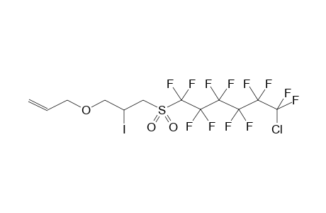 6-CHLORODODECAFLUOROHEXYL(2-IODO-3-ALLYLOXYPROPYL)SULPHONE