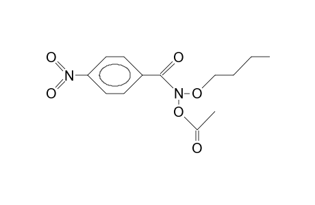 acetic acid [butoxy-(4-nitrobenzoyl)amino] ester