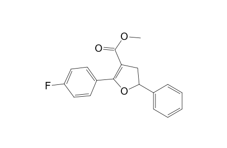 Methyl 4,5-dihydro-2-(4-fluorophenyl)-5-phenyl-3-furancarboxylate