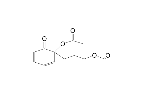 2,4-CYCLOHEXADIEN-1-ONE, 6-(ACETYLOXY)-6-[3-(FORMYLOXY)PROPYL]-