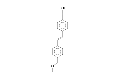 1-[4-[(E)-2-[4-(methoxymethyl)phenyl]vinyl]phenyl]ethanol