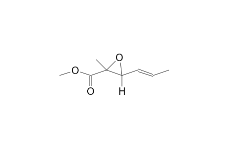 OXIRANECARBOXYLIC ACID, 2-METHYL-3-(1-PROPENYL)-METHYL ESTER