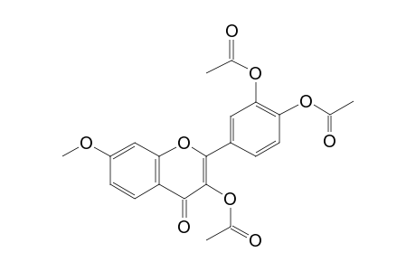 3-Acetoxy-2-(3,4-diacetoxyphenyl)-7-methoxy-4H-chromen-4-one