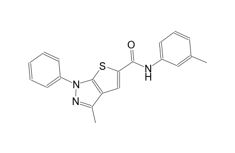 3-methyl-N-(3-methylphenyl)-1-phenyl-1H-thieno[2,3-c]pyrazole-5-carboxamide