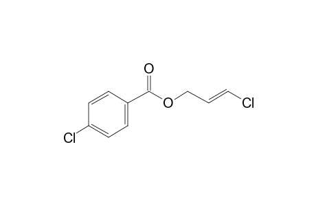 4-Chlorobenzoic acid, 3-chloroprop-2-enyl ester