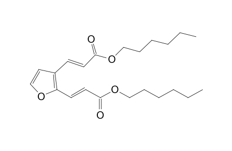 Dihexyl (2E,2'E)-3,3'-(Furan-2,3-diyl)diacrylate