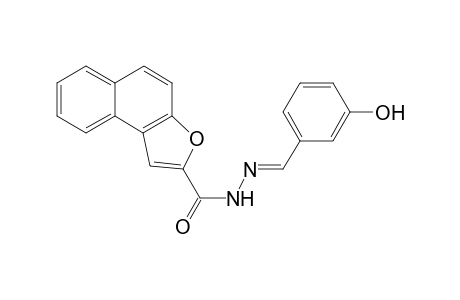 N'-[(E)-(3-hydroxyphenyl)methylidene]naphtho[2,1-b]furan-2-carbohydrazide