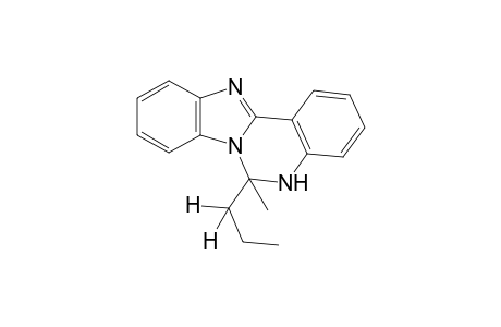 5,6-dihydro-6-methyl-6-propylbenzimidazo[1,2-c]quinazoline