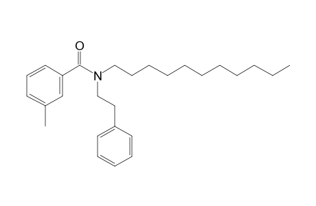 Benzamide, 3-methyl-N-(2-phenylethyl)-N-undecyl-