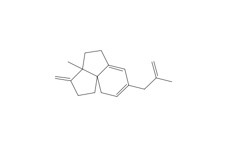 2,3,3a,4,5,9-hexahydro-3a-methyl-3-methylene-7-(2-methyl-2-propen-1-yl)-1H-cyclopent[c]indene