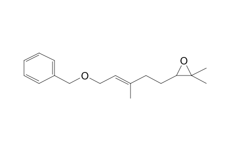 2,2-Dimethyl-3-[(E)-3-methyl-5-phenylmethoxy-pent-3-enyl]oxirane