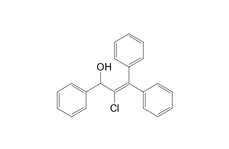 2-Chloro-1,3,3-triphenyl-2-propen-1-ol