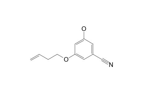 3-(But-3-enyloxy)-5-hydroxybenzonitrile