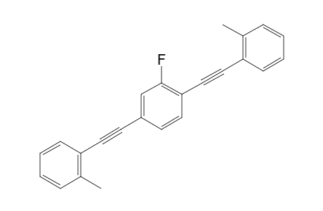 2-Fluoro-1,4-bis[(2-methylphenyl)ethynyl]benzene