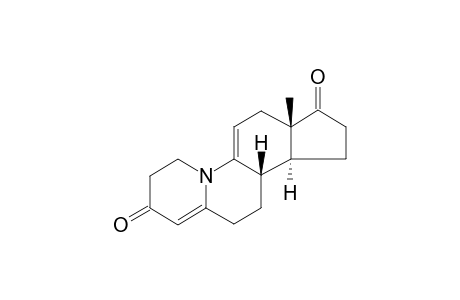 (+)-10-Azaestra-4,9(11)-dien-3,17-dione