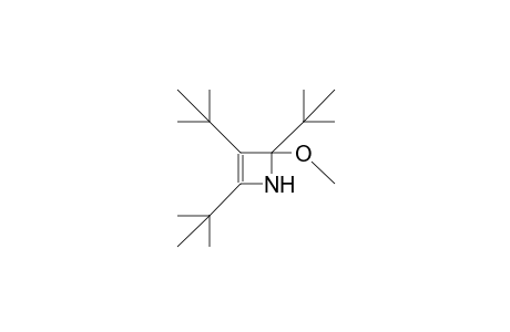 2,3,4-Tri-tert-butyl-4-methoxy.delta./2/-azetine