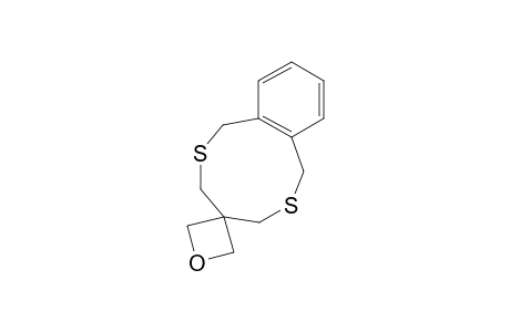 2-Oxa-6,11-dithia-8,9-benzospiro[3.8]dodecene