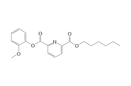 2,6-Pyridinedicarboxylic acid, hexyl 2-methoxyphenyl ester