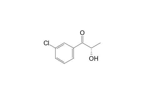 (2S)-1-(3-chlorophenyl)-2-hydroxy-1-propanone