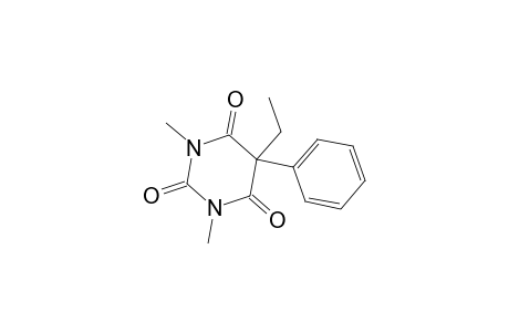 1,3-DIMETHYL-5-ETHYL-5-PHENYL-2,4,6-(1H,3H,5H)-PYRIMIDINETRIONE