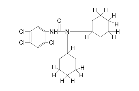 1,1'-dicyclohexyl-3-(2,4,5-trichlorophenyl)urea