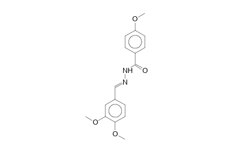 Benzaldehyde,-3,4-dimethoxy,hydrazone-(4-methoxybenzoyl-)