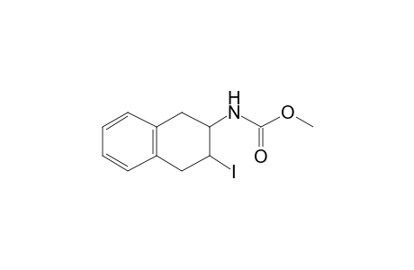 Methyl 3-iodo-1,2,3,4-tetrahydro-2-naphthalenylcarbamate