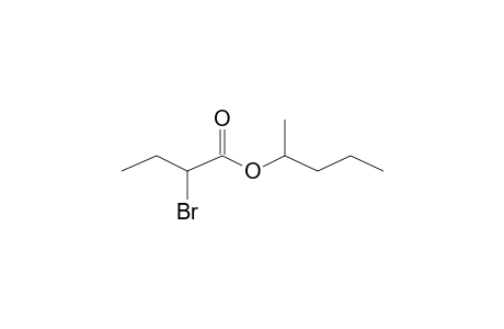 Butanoic acid, 2-bromo-, 1-methylbutyl ester