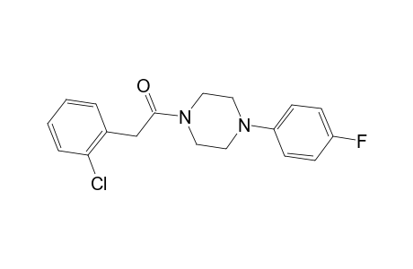 1-[(2-Chlorophenyl)acetyl]-4-(4-fluorophenyl)piperazine