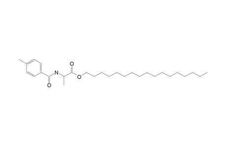 L-Alanine, N-(p-toluoyl)-, heptadecyl ester