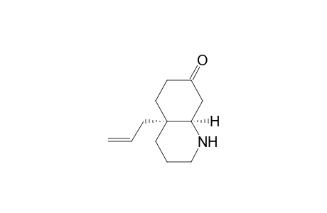 7(1H)-Quinolinone, octahydro-4a-(2-propenyl)-, cis-(.+-.)-