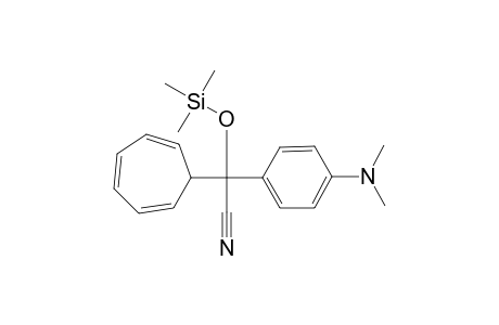 2,4,6-CYCLOHEPTATRIEN-1-YL-[4-(DIMETHYLAMINO)-PHENYL]-(TRIMETHYLSILOXY)-ACETONITRILE