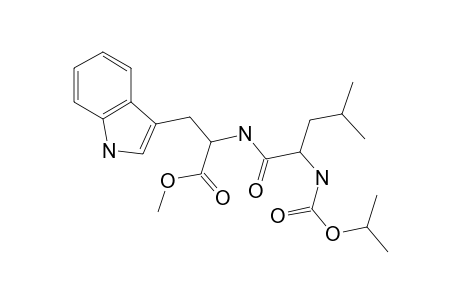 leu-trp, N-(Isopropyloxycarbonyl)-, methyl ester (isomer 2)