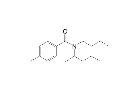 Benzamide, 4-methyl-N-(2-pentyl)-N-butyl-