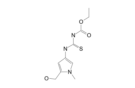 4-(3-ETHOXYCARBONYLTHIOUREIDO)-2-HYDROXYMETHYL-1-METHYLPYRROL