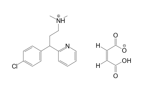 2-{p-chloro-alpha-[2-(dimethylamino)ethyl]benzyl}pyridine, maleate