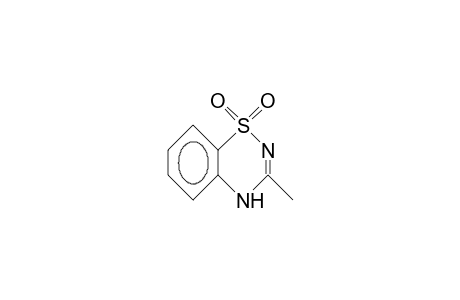 3-METHYL-4H-1,2,4-BENZOTHIADIAZINE, 1,1-DIOXIDE