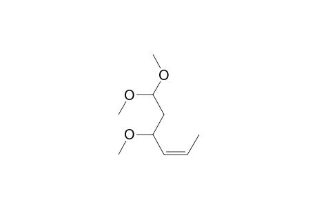 1,1,3-trimethoxy-4-hexene