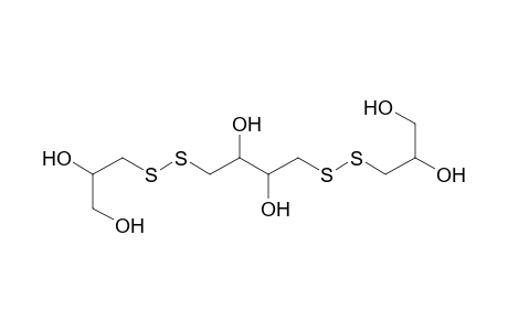 1,4-bis(2,3-dihydroxypropyldisulfanyl)butane-2,3-diol