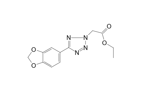 (5-Benzo[1,3]dioxol-5-yl-tetrazol-2-yl)-acetic acid ethyl ester