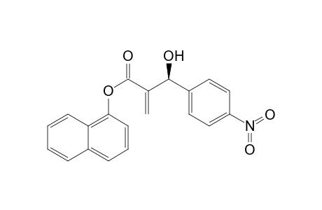 1-naphthyl 2-[(S)-hydroxy-(4-nitrophenyl)methyl]prop-2-enoate