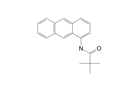 1-Aminoanthracene, N-trimethylacetyl-