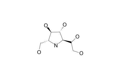 2,5-DIDEOXY-2,5-IMINO-D,L-GLYCERO-D-MANNO-HEPTITOL;HOMO-2R,5R-BIS-(HYDROXYMETHYL)-3R,4R-DIHYDROXYPYRROLIDINE