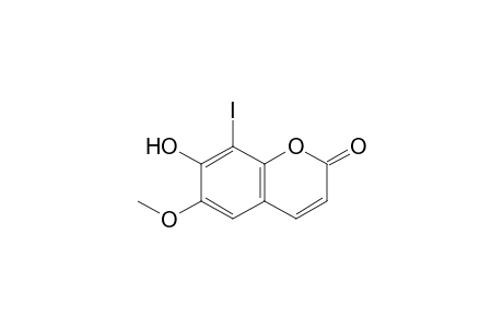 8-Iodo-7-hydroxy-6-methoxycoumarin