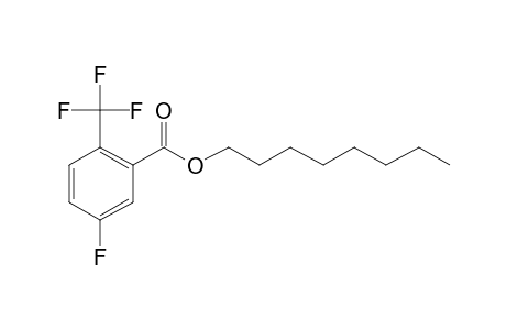 5-Fluoro-2-trifluoromethylbenzoic acid, octyl ester