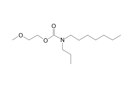 Carbonic acid, monoamide, N-propyl-N-heptyl-, 2-methoxyethyl ester