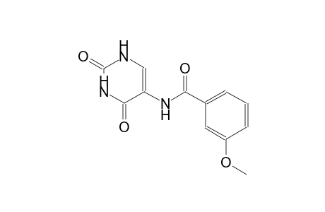 benzamide, 3-methoxy-N-(1,2,3,4-tetrahydro-2,4-dioxo-5-pyrimidinyl)-