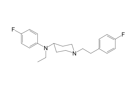 N-Ethyl-N-4-fluorophenyl-1-[2-(4-fluorophenyl)ethyl]piperidin-4-amine