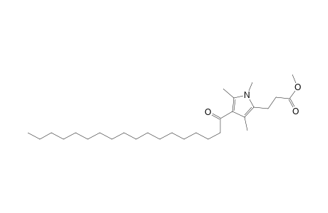 Methyl 3-(1,3,5-trimethyl-4-octadecanoylpyrrol-2-yl)propionate